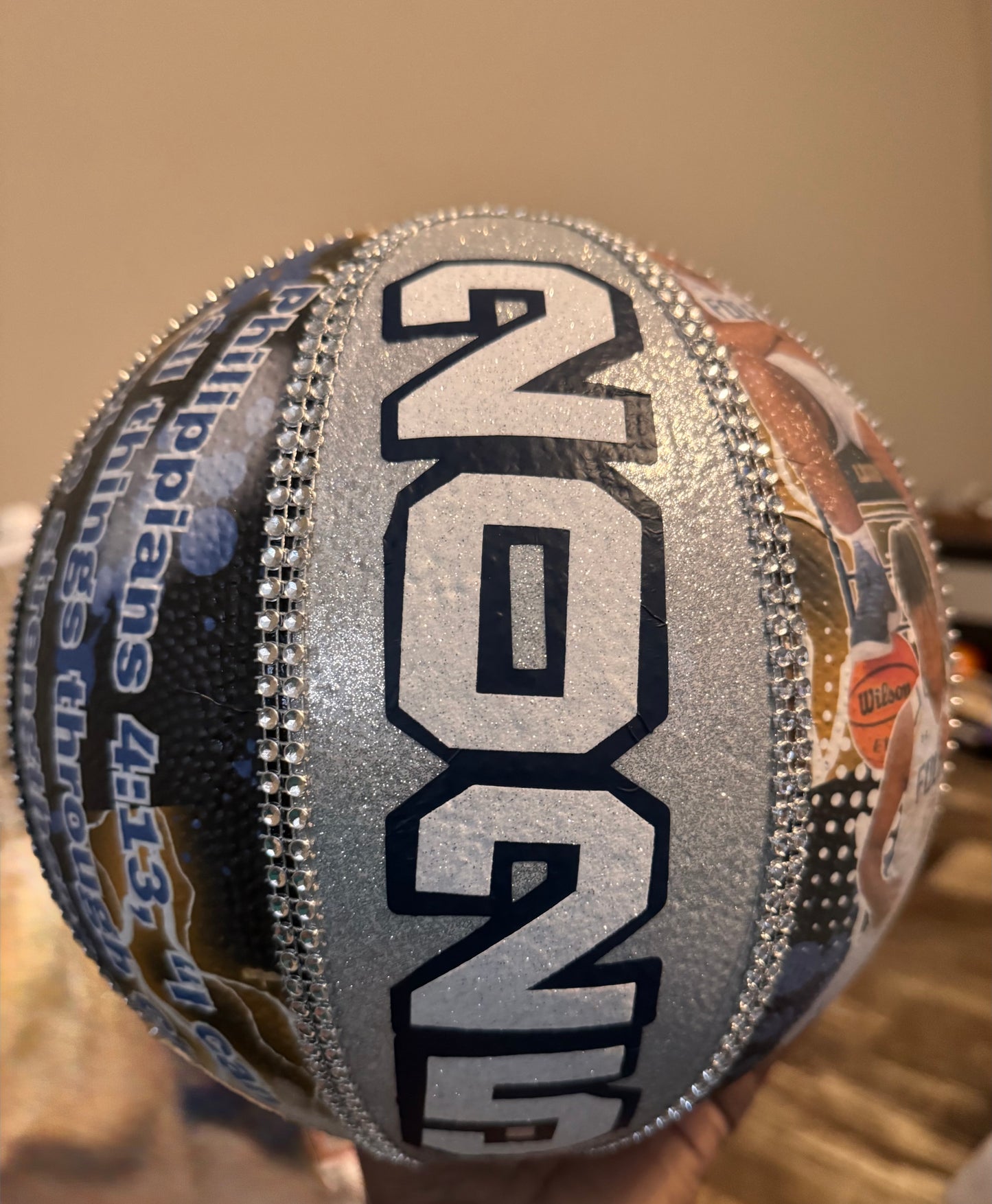 Custom basketball