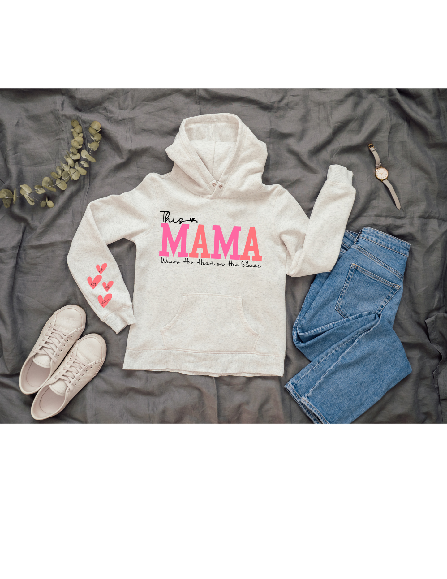 Mama “Wears her heart”