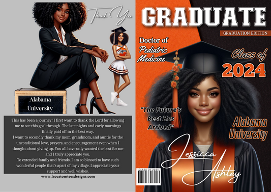 Graduation Magazine Cover